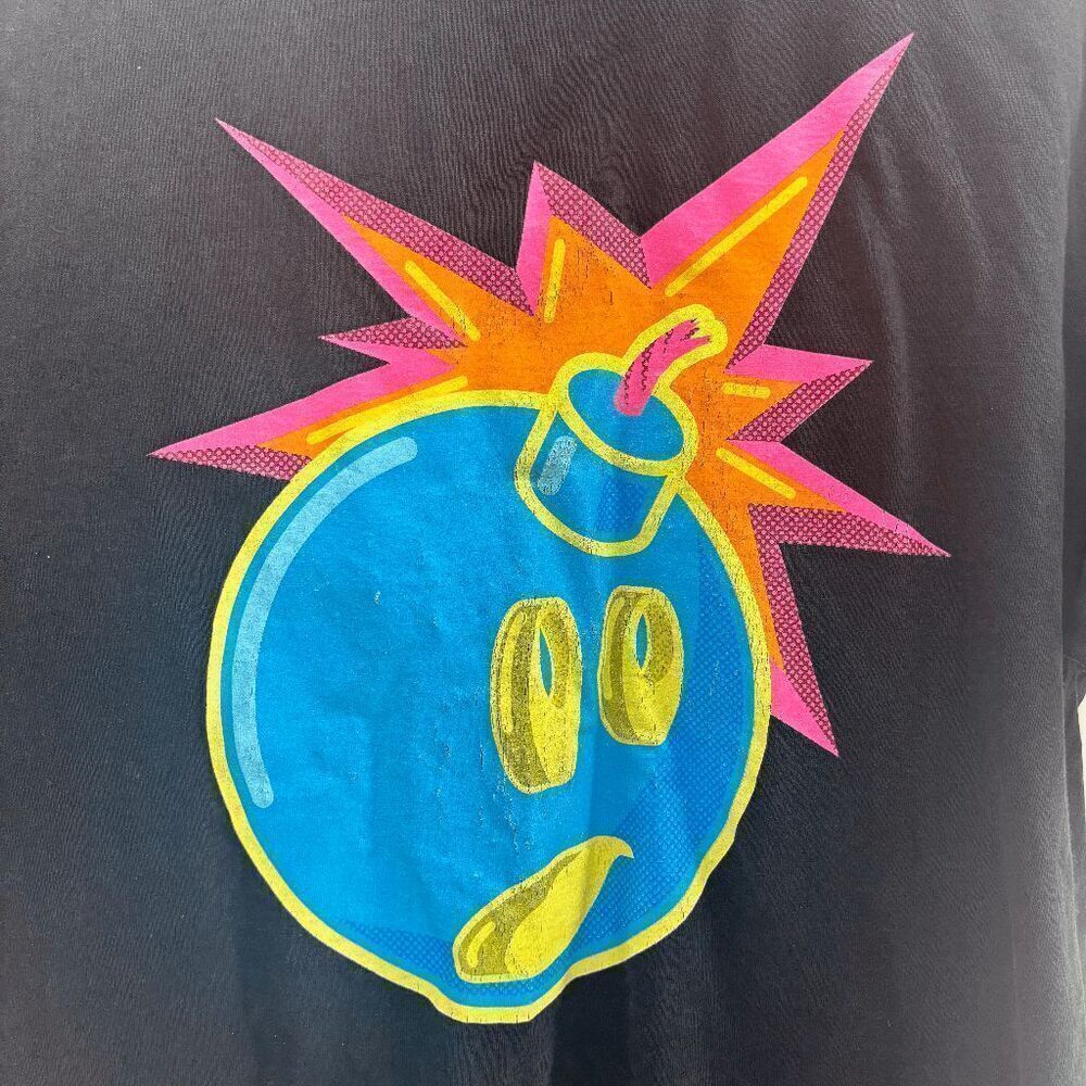 THE HUNDREDS Adam Bomb Graphic T Shirt Medium EXC./RARE!